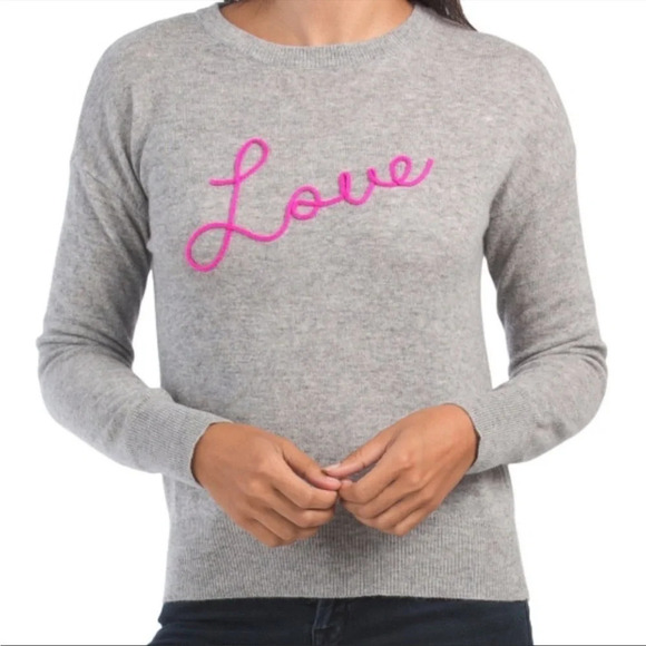 NWOT MAGASCHONI Love Cashmere Sweater - Picture 1 of 8